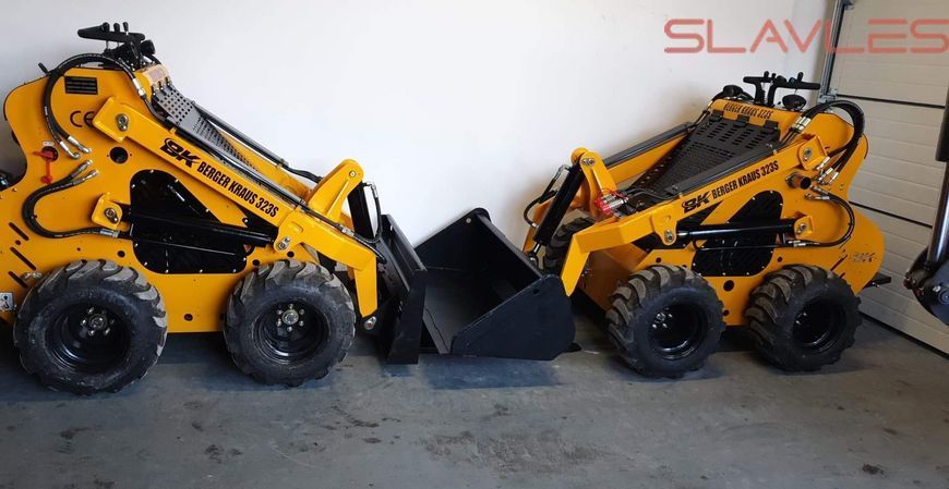 Міні-навантажувач Berger Kraus 323S Skid Steer з двигуном Briggs & Stratton 23 к.с. TY-323S_B&S фото