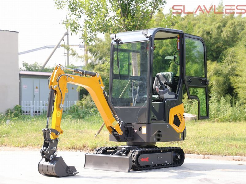Міні-екскаватор Berger Kraus BK1000KJSR JOYSTICK з кабіною, поворотною рамою, регульованими гусеницями і навісним обладнанням BK1000KJSR_kpl фото