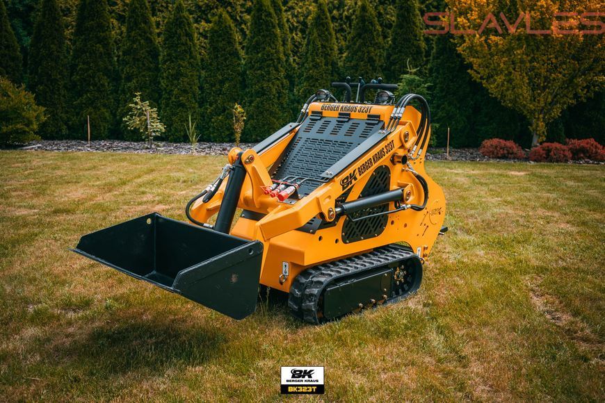 Гусеничний міні-навантажувач Berger Kraus 323T Skid Steer з двигуном Briggs & Stratton 23 к.с. BK-323T_B&S фото