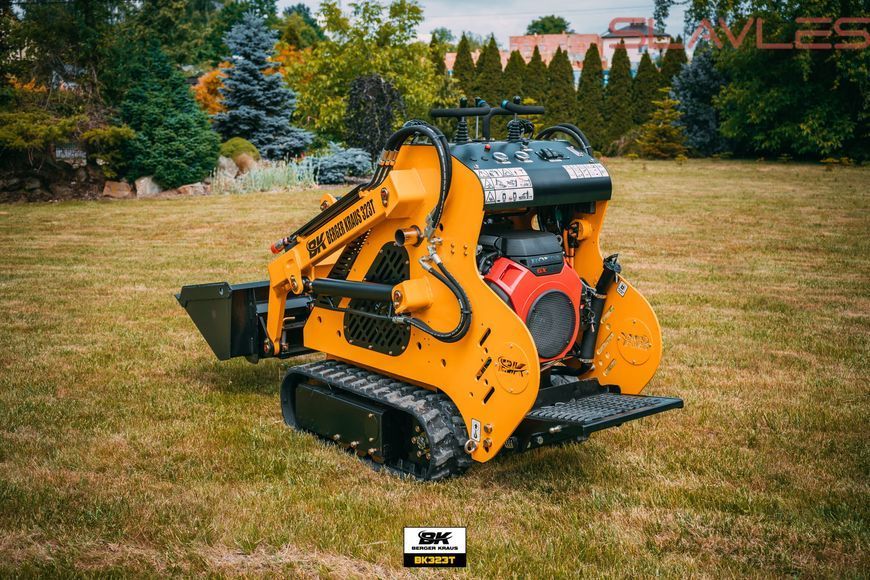 Гусеничний міні-навантажувач Berger Kraus 323T Skid Steer з двигуном Briggs & Stratton 23 к.с. BK-323T_B&S фото