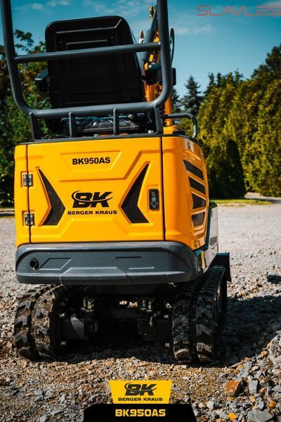 Міні-екскаватор Berger Kraus BK950JS JOYSTICK з регульованими гусеницями на торсіонній рамі та ковшем 380 мм BK950JS_380 фото