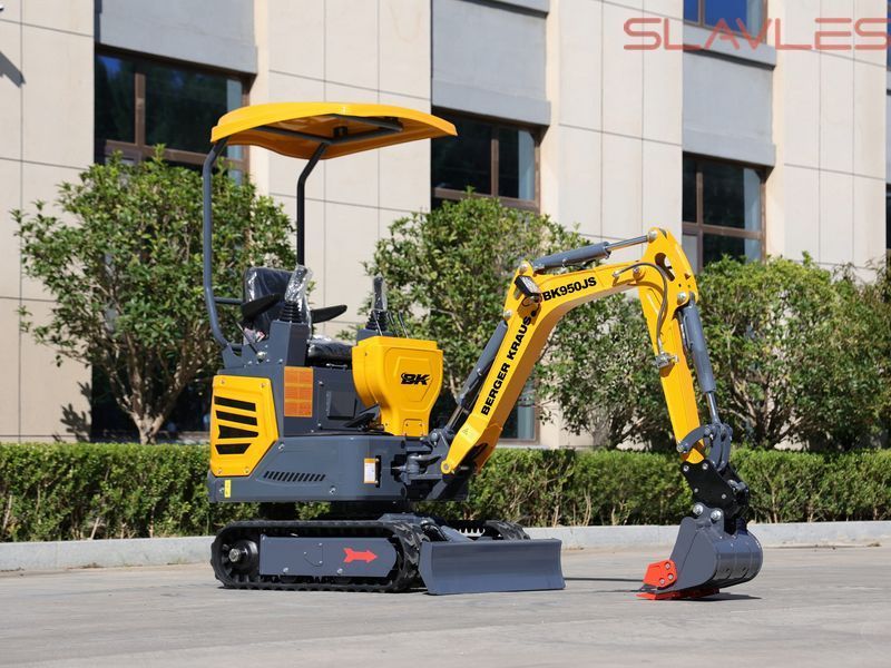 Міні-екскаватор Berger Kraus BK950JS JOYSTICK з регульованими гусеницями на торсіонній рамі та ковшем 380 мм BK950JS_380 фото