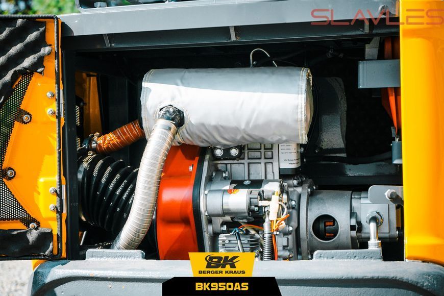 Міні-екскаватор Berger Kraus BK950JS JOYSTICK з регульованими гусеницями на торсіонній рамі та ковшем 380 мм BK950JS_380 фото