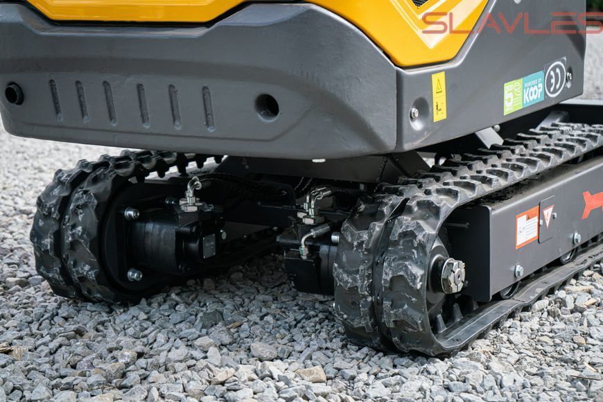 Міні-екскаватор Berger Kraus BK1000JS JOYSTICK з поворотною стрілою та повним комплектом навісного обладнання BK1000JS_set фото