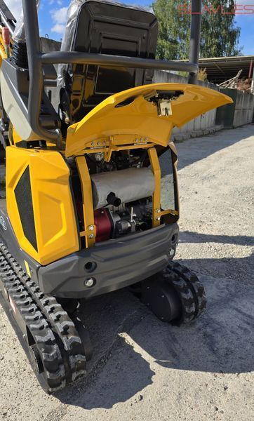 Міні-екскаватор Berger Kraus BK1000JSR JOYSTICK з поворотною стрілою, розсувними гусеницями та ковшем 380 мм BK1000JSR_380 фото