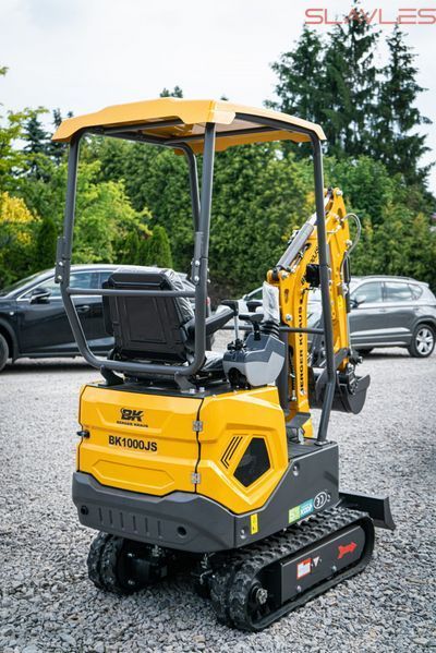 Міні-екскаватор Berger Kraus BK1000JS JOYSTICK з поворотною стрілою та ковшем 380 мм BK1000JS_380 фото