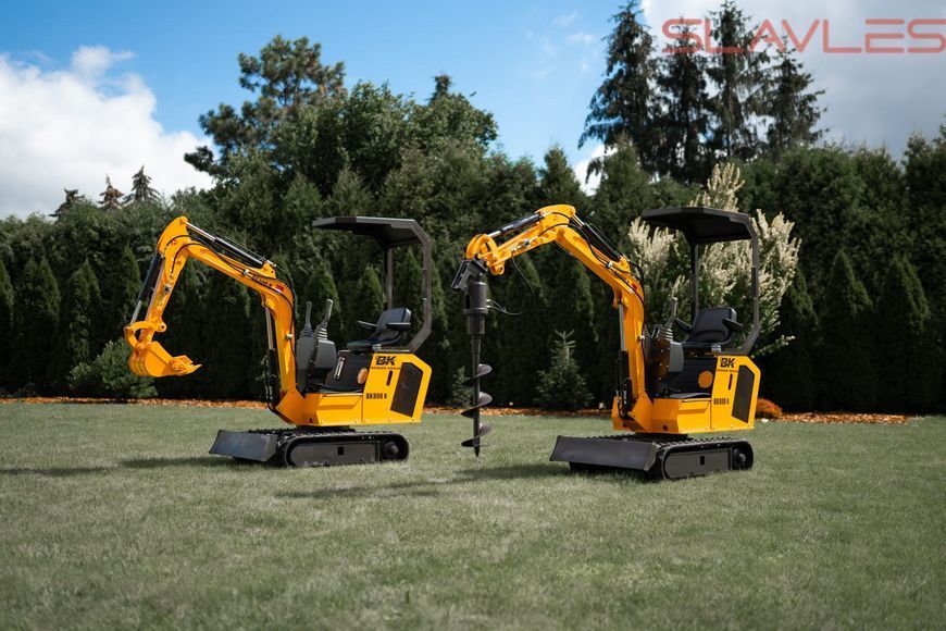 Мини-экскаватор Berger Kraus BK800B с ковшом 380 мм BK800B_380_ фото