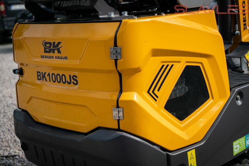 Міні-екскаватор Berger Kraus BK1000JS JOYSTICK з поворотною стрілою та ковшем 380 мм BK1000JS_380 фото