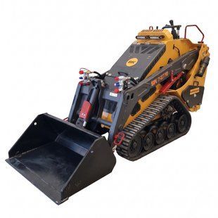 Професійний гусеничний міні-навантажувач Berger Kraus 327T PRO з двигуном KUBOTA 25 к.с. TY-327T PRO фото