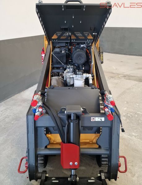 Професійний гусеничний міні-навантажувач Berger Kraus 327T PRO з двигуном KUBOTA 25 к.с. TY-327T PRO фото
