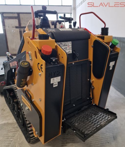 Професійний гусеничний міні-навантажувач Berger Kraus 327T PRO з двигуном KUBOTA 25 к.с. TY-327T PRO фото