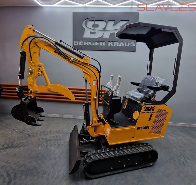 Мини-экскаватор Berger Kraus BK800BS с коплектным оборудованием BK800BS_kpl_ фото
