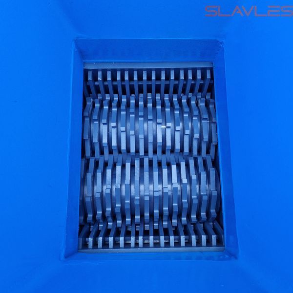 Двовальний промисловий подрібнювач STILER SHREDDER 6 кВт (2x3 кВт, реверс) SHREDDER_6_kW фото