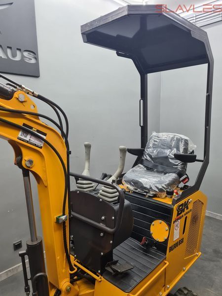 Мини-экскаватор Berger Kraus BK800BSR с поворотной стрелой, регулируемыми гусеницами и ковшом 380 мм BK800BSR_380__ фото