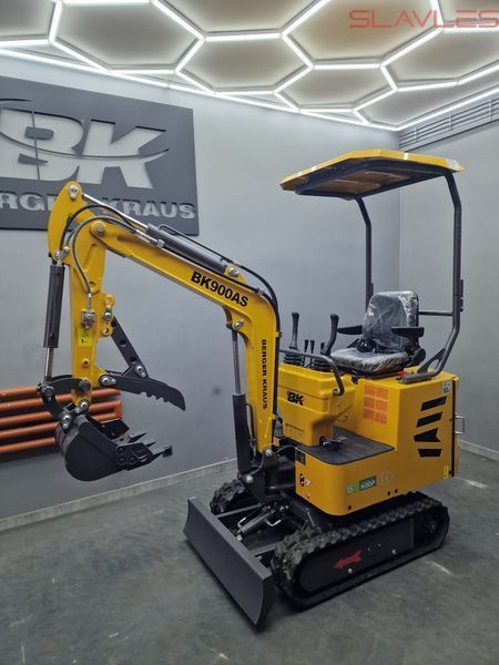 Міні-екскаватор Berger Kraus BK900AS з поворотною стрілою з комплектом аксесуарів BK900AS_381_ фото