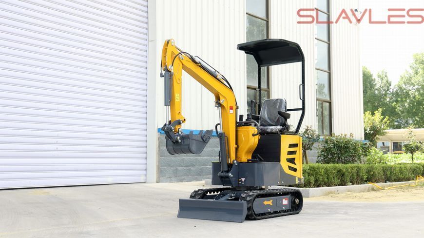 Міні-екскаватор Berger Kraus BK900AS з поворотною стрілою з комплектом аксесуарів BK900AS_381_ фото
