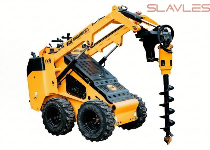 Міні-навантажувач Berger Kraus 327S KUBOTA Skid Steer з двигуном 25 к.с. TY-327S фото