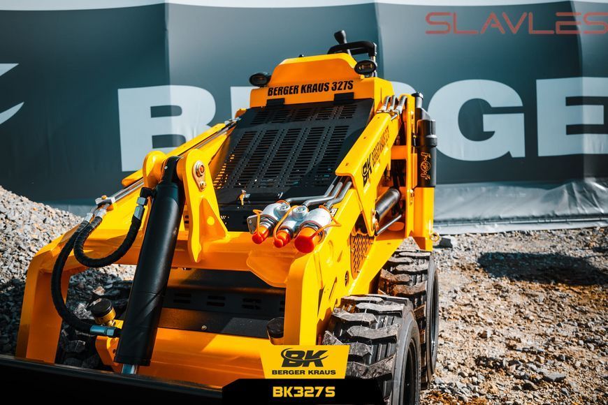 Міні-навантажувач Berger Kraus 327S KUBOTA Skid Steer з двигуном 25 к.с. TY-327S фото