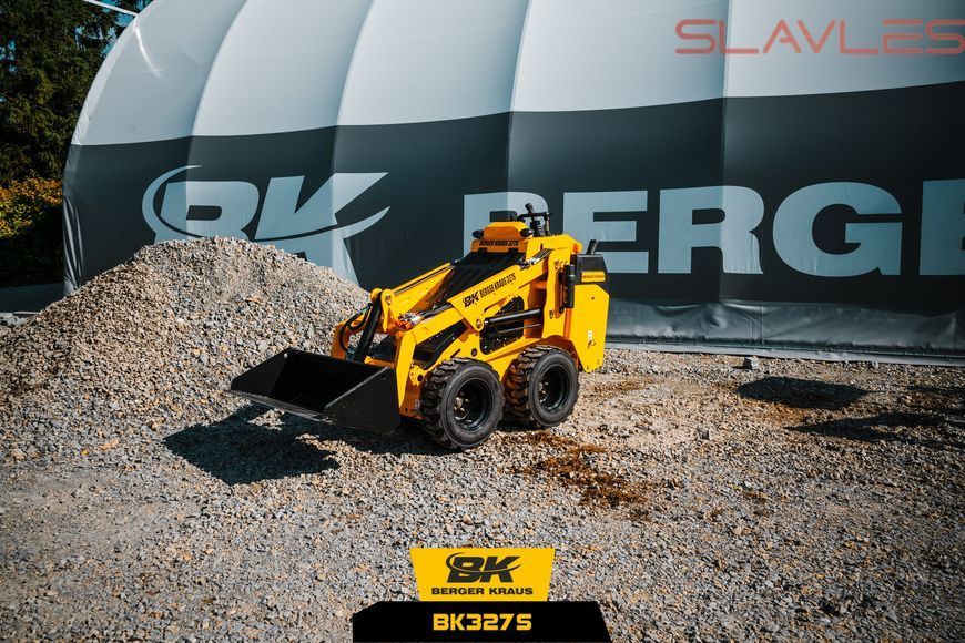 Міні-навантажувач Berger Kraus 327S KUBOTA Skid Steer з двигуном 25 к.с. TY-327S фото