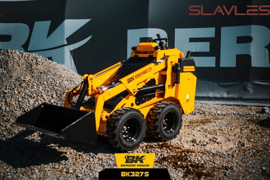Міні-навантажувач Berger Kraus 327S KUBOTA Skid Steer з двигуном 25 к.с. TY-327S фото