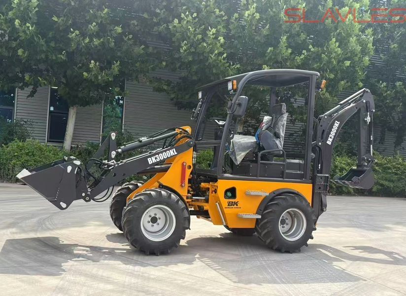 Компактный экскаватор-погрузчик Berger Kraus BK3000KL 4&times;4 с двигателем Kubota BK3000KL фото