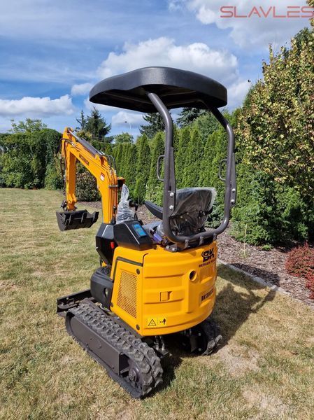 Міні-екскаватор Berger Kraus BK1300JSR з комплектом аксесуарів, джойстиками та розсувними гусеницями, KUBOTA BK1300JSR_380_20 фото