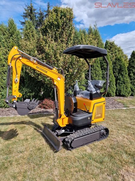 Міні-екскаватор Berger Kraus BK1300JSR з комплектом аксесуарів, джойстиками та розсувними гусеницями, KUBOTA BK1300JSR_380_20 фото