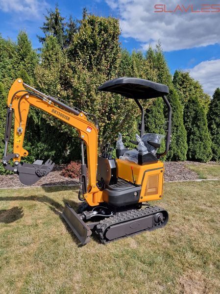 Міні-екскаватор Berger Kraus BK1300JSR з комплектом аксесуарів, джойстиками та розсувними гусеницями, KUBOTA BK1300JSR_380_20 фото