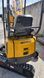 Мини-экскаватор Berger Kraus BK1150JS JOYSTICK (поворотная стрела, ковш 380 мм, мотор Kubota) BK1150JS_380(Z482) фото 9