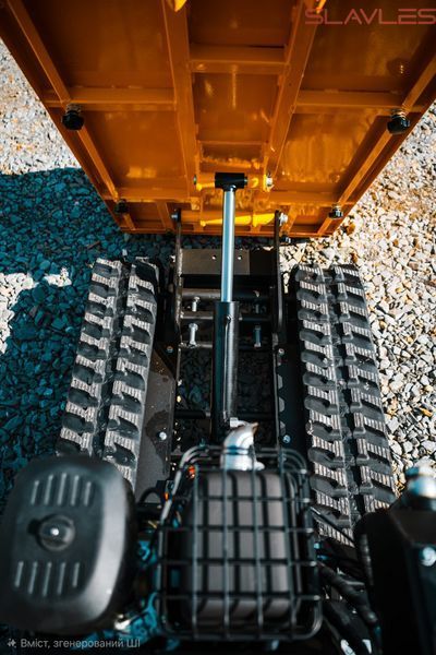 Гусеничный мини-самосвал Berger Kraus D50HB Briggs & Stratton XR1450 (500 кг, 10 л.с., с электростартером и гидравлической разгрузкой) D50HB фото