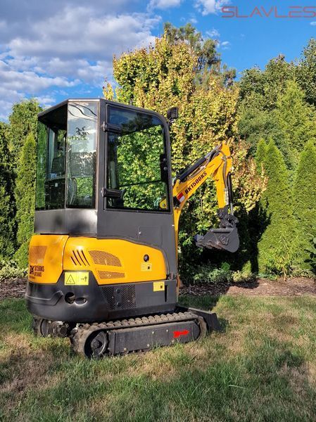 Міні-екскаватор Berger Kraus BK1500KSR з кабіною та аксесуарами YANMAR BK1500KSR_kpl_ фото