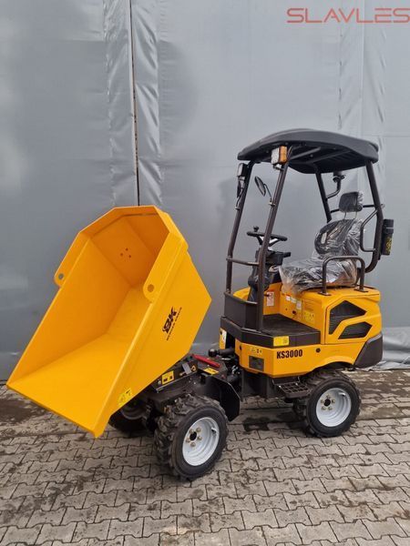 Колесный дизельный мини-самосвал Berger Kraus Buggy KS3000 Kubota (1360 кг, 19 л.с., с поворотным кузовом 120&deg;) KS3000 фото