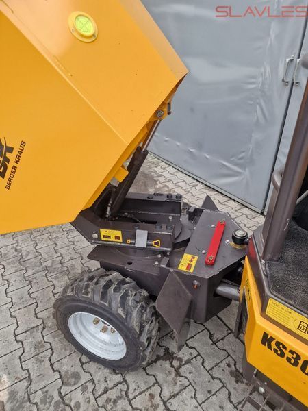 Колесный дизельный мини-самосвал Berger Kraus Buggy KS3000 Kubota (1360 кг, 19 л.с., с поворотным кузовом 120&deg;) KS3000 фото