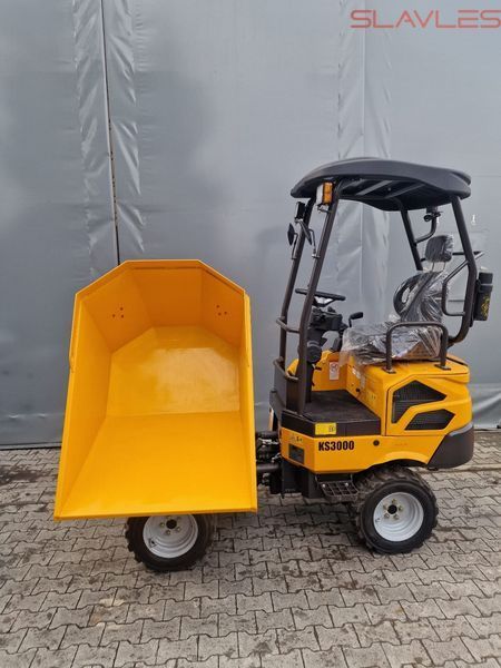 Колесный дизельный мини-самосвал Berger Kraus Buggy KS3000 Kubota (1360 кг, 19 л.с., с поворотным кузовом 120&deg;) KS3000 фото