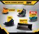 Міні-екскаватор Berger Kraus BK1500KSR з кабіною та аксесуарами YANMAR BK1500KSR_kpl_ фото 19