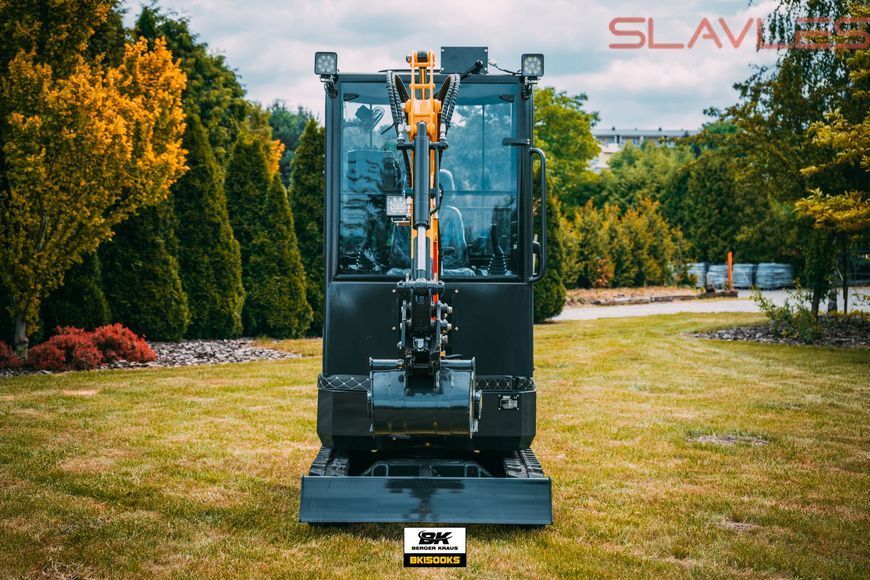 Міні-екскаватор Berger Kraus BK1500KSR з кабіною та аксесуарами YANMAR BK1500KSR_kpl_ фото