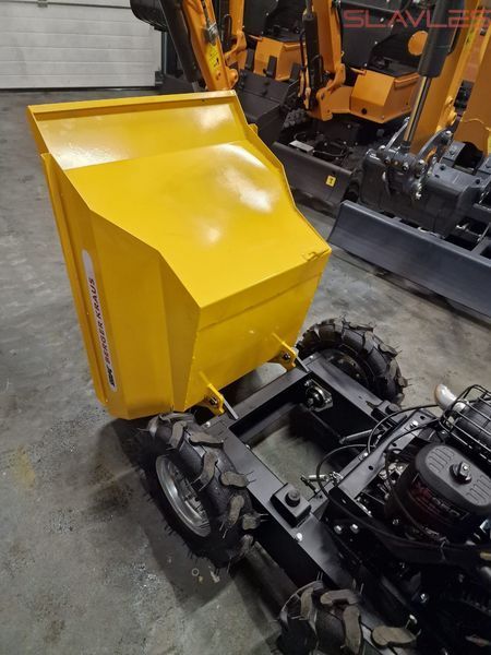 Полноприводный бензиновый колесный мини-самосвал Berger Kraus BKT300 Briggs & Stratton XR950 (4x4, 300 кг, с электростартером) T30 фото