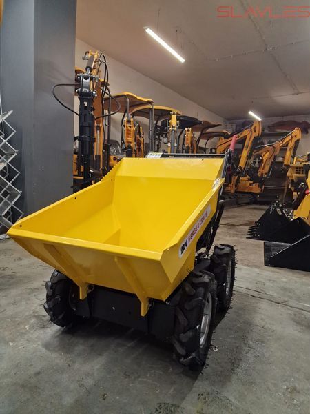 Полноприводный бензиновый колесный мини-самосвал Berger Kraus BKT300 Briggs & Stratton XR950 (4x4, 300 кг, с электростартером) T30 фото