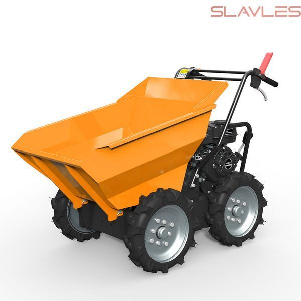 Полноприводный бензиновый колесный мини-самосвал Berger Kraus BKT300 Briggs & Stratton XR950 (4x4, 300 кг, с электростартером) T30 фото