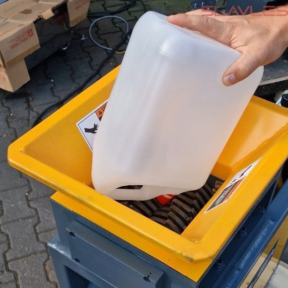 Двовальний промисловий подрібнювач STILER SHREDDER 1,5 кВт SHREDDER_1.5_kW фото