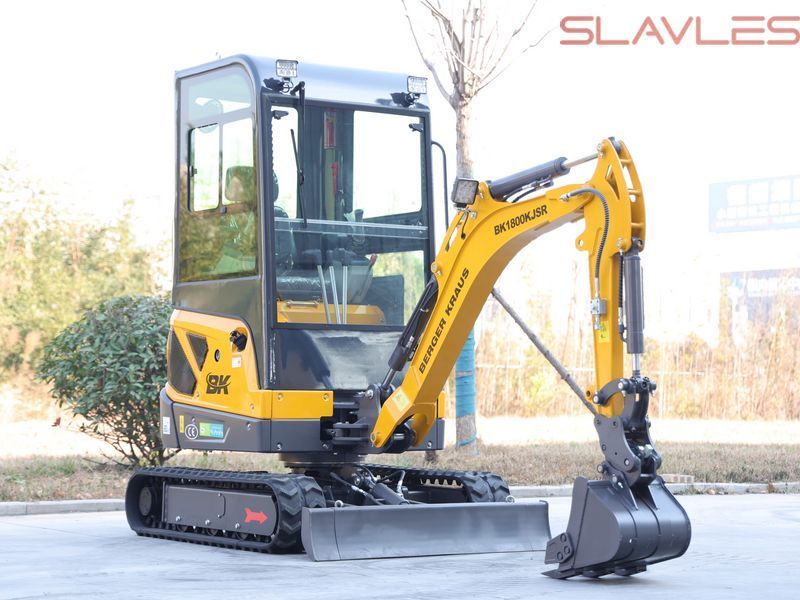 Мини-экскаватор Berger Kraus BK1800KJSR с кабиной и двигателем KUBOTA BK1800KJSR_kpl фото