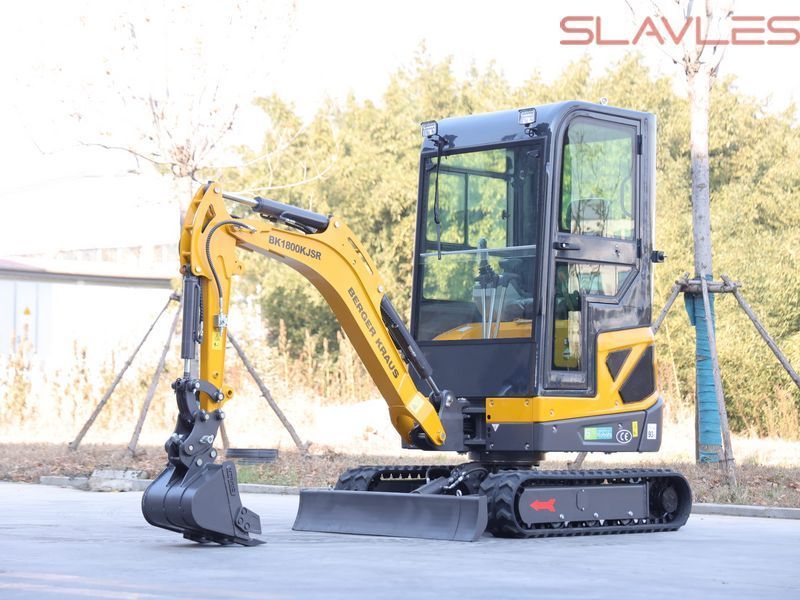 Мини-экскаватор Berger Kraus BK1800KJSR с кабиной и двигателем KUBOTA BK1800KJSR_kpl фото